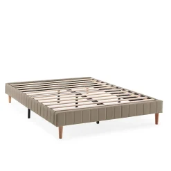 Base rembourrée Eris 140x200 cm Beige>Vs Venta-Stock
