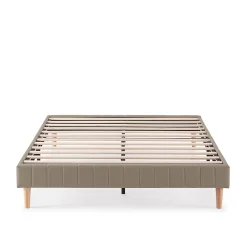 Vs Venta-Stock Base rembourrée Eris 160x200 cm Beige* Sommier