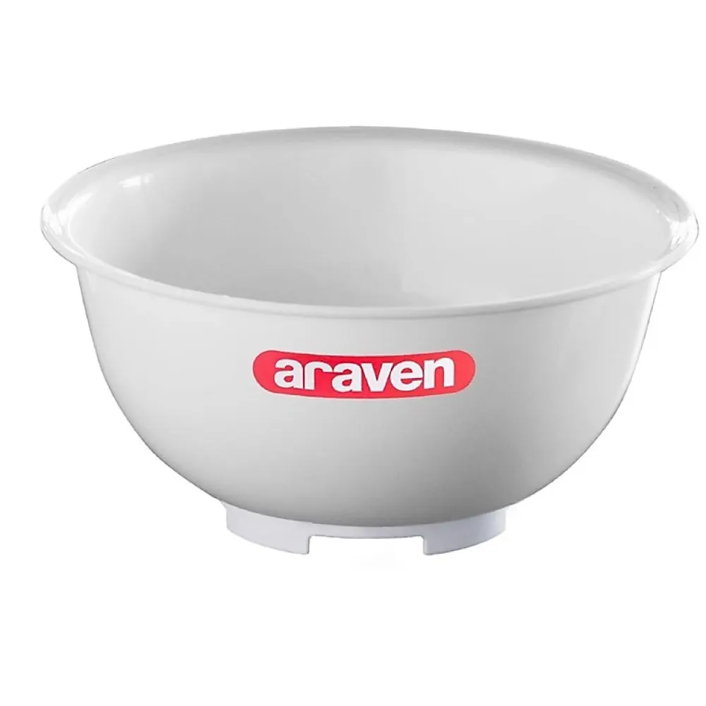 Araven Bassine 11 L Polypropylène Professionnelle 380 mm -* Seau, Bassine, Récipient De Ménage