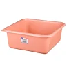 Bassine cuvette carrée 5.5L coloris pêche* Seau, Bassine, Récipient De Ménage