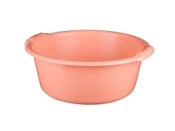 Bassine cuvette ronde 11L coloris pêche* Seau, Bassine, Récipient De Ménage
