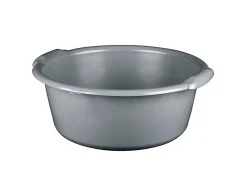Bassine cuvette ronde 11L coloris gris charbon> Best