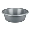 Bassine cuvette ronde 6.5L coloris gris charbon* Seau, Bassine, Récipient De Ménage