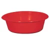 Bassine en plastique ronde rouge 11L Ø38 x H. 16 cm> Sale