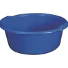 Aluminium Et Plastique Bassine ronde 14 L - D: 41 cm - H 17.5 cm - bleu* Seau, Bassine, Récipient De Ménage