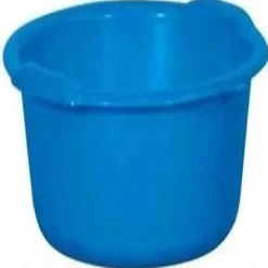 Aluminium Et Plastique Bassine ronde 14 L - D: 41 cm - H 17.5 cm - bleu* Seau, Bassine, Récipient De Ménage