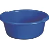 Aluminium Et Plastique Bassine ronde 20 L - D: 45 cm - H 20 cm - bleu* Seau, Bassine, Récipient De Ménage
