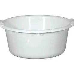 Aluminium Et Plastique Bassine ronde 20l d43 blanc alimentaire* Seau, Bassine, Récipient De Ménage