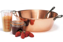 Bassine a confiture 26 cm cuivre 12/10eme anses fonte><noscript><img width=