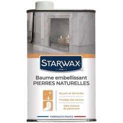 Starwax Baume embellissant marbre et pierres naturelles 500ml* Nettoyant Et Entretien Pour Sol