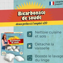 Bicarbonate de soude doses 20 x 20g>Starwax Fabulous New