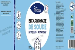 Phebus Bicarbonate de soude nettoyant et détartrant 550g* Bicarbonate De Soude