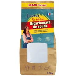 Starwax Fabulous Bicarbonate de soude technique Starwax The fabulous 2,5kg* Bicarbonate De Soude