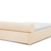 Lisa Design Billy - lit coffre - 140x190 cm - en tissu texturé - sommier inclus -* Lit Coffre