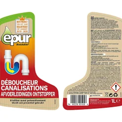 Epur Bio-déboucheur canalisations 1L* Déboucheur