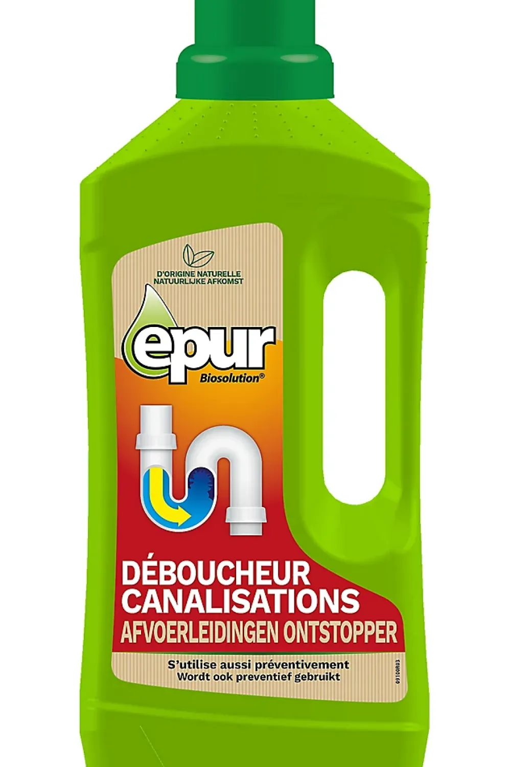 Epur Bio-déboucheur canalisations 1L* Déboucheur