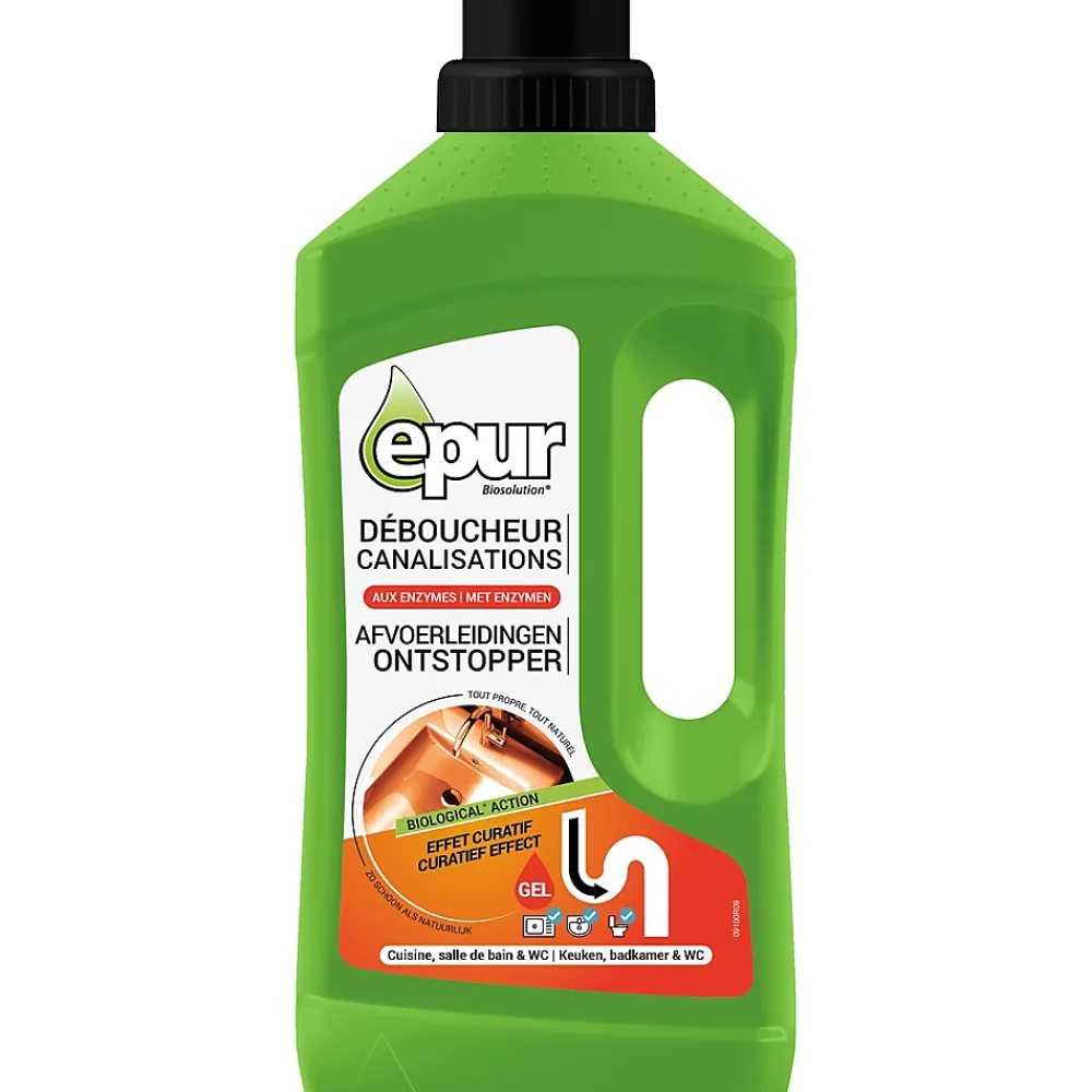 Epur Bio-déboucheur canalisations 1L* Déboucheur