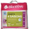 Couette 4 saisons - 140 x 200 cm - Blanc>Blanreve