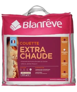 Blanreve Couette extra chaude en microfibre - 200 x 200 cm - Blanc* Couette