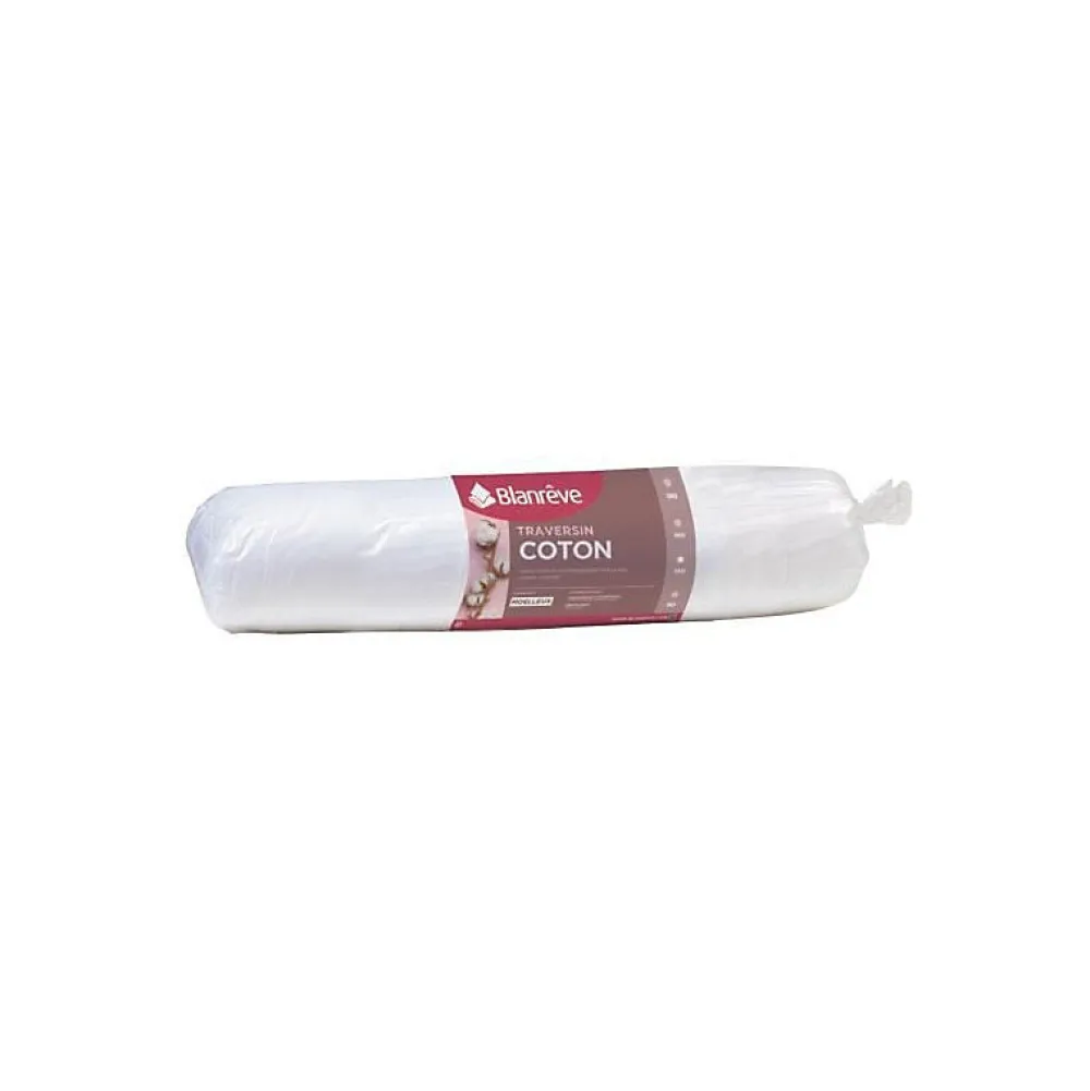 Traversin en coton - 160 cm - Blanc>Blanreve Clearance
