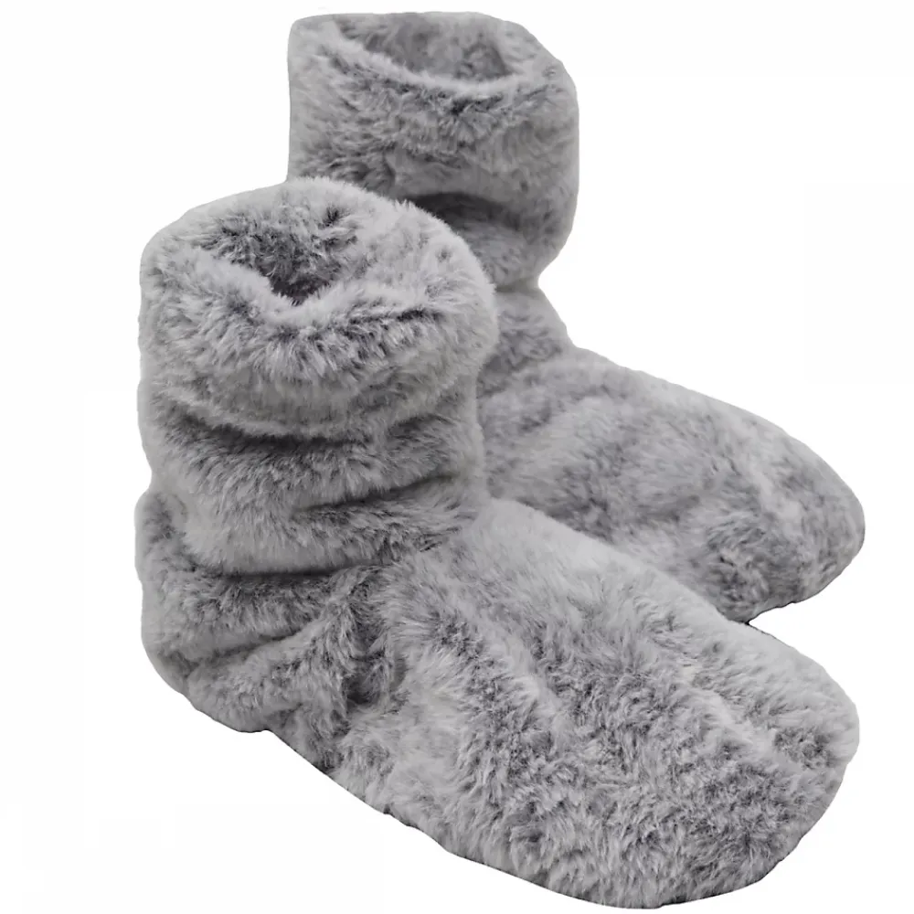 Vivezen Boots, bottes, chaussons chauffants micro ondes déhoussables - Du 36 au 43 - Gris clair -* Couverture