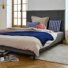 Botticelli - cadre de lit - 160x200 - en velours côtelé ->Best Mobilier Discount