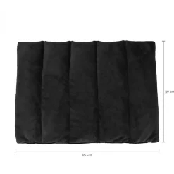 Bouillotte, coussin chauffant 45 x 30 cm pour le dos ou autres parties du corps - Bleu ->Vivezen Clearance