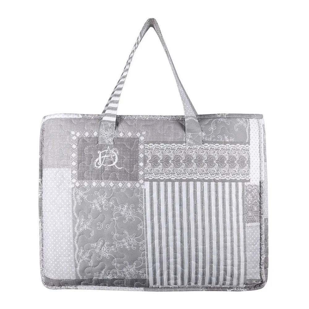 Lovely Casa Boutis 240x260 avec 2 taies et sac Arkansas gris* Boutis, Couvre-Lit, Édredon