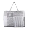 Boutis 220x240 avec 2 taies et sac Arkansas gris>Lovely Casa Hot