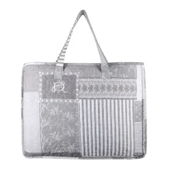 Boutis 220x240 avec 2 taies et sac Arkansas gris>Lovely Casa Hot