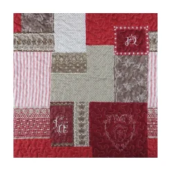 Boutis 220x240 avec 2 taies et sac Arkansas rouge><noscript><img width=
