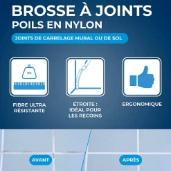 Brosse à joints de carrelage mural ou de sol><noscript><img width=
