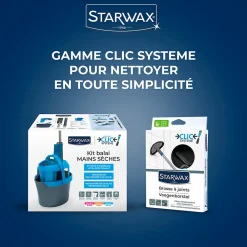 Starwax Brosse à joints de carrelage mural ou de sol,* Brosse De Nettoyage