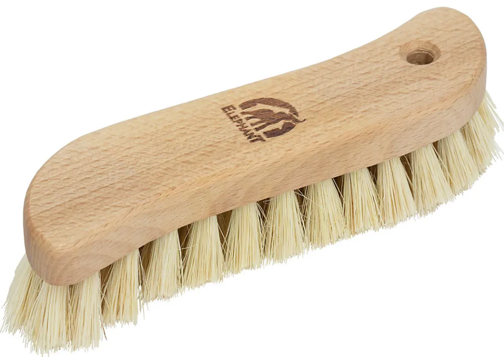 Brosse à laver fibres tampico et bois hêtre Eléphant L.5,4 cm>Elephant Sale