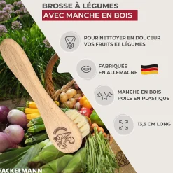 Brosse à légumes en bois Wood Edition><noscript><img width=