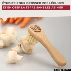 Brosse à légumes en bois Wood Edition><noscript><img width=