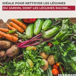 Brosse à légumes en bois Wood Edition><noscript><img width=