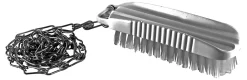 L2G Brosse à Ongle avec Chaine Inox -* Brosse De Nettoyage