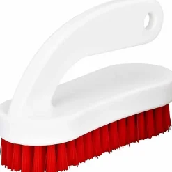 Guialto Brosse à Ongle Avec Poignée 12 cm - - Rouge - l4.5- L0.1- P0.1- h7.5* Brosse De Nettoyage