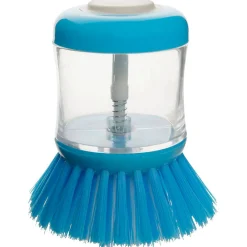 Brosse à vaisselle avec réservoir pour liquide vaisselle Tecno>Fackelmann New