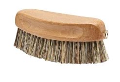 Brosse navette en tampico blanc manche bois>Gerlon New