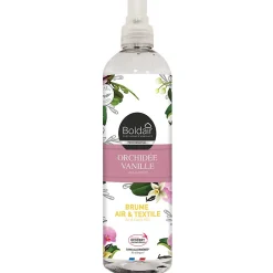 Brume air et textile orchidée vanille 400ml>Boldair Discount