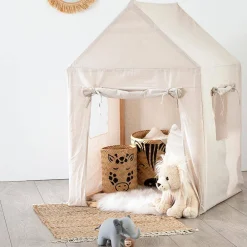 Atmosphera Créateur D'Intérieur Cabane enfant - structure pin - toile coton H116 cm - Atmosphera*Enfant Lit Enfant
