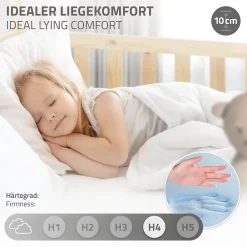 Ml-Design Cadre de lit en acier pour chambre à coucher + sommier à lattes matelas 90x200cm* Sommier