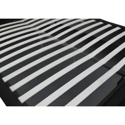 Cadre de lit en PU noir avec rangements et LED intégrées 140x190 cm NEW YORK><noscript><img width=