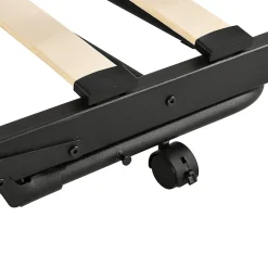 Cadre de Lit Gigogne en Métal Skutskär Noir 90x200cm en.casa><noscript><img width=