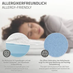 Ml-Design Cadre de lit noir en métal 120x200cm avec sommier à lattes matelas H:16 cm* Sommier