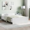Cadre de lit sans matelas blanc 120x190 cm>Vidaxl Online