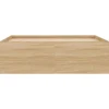 Vidaxl Cadre de lit sans matelas chêne sonoma 120x190 cm* Sommier