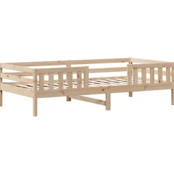 Cadre de lit sans matelas 90x190 cm bois de pin massif><noscript><img width=